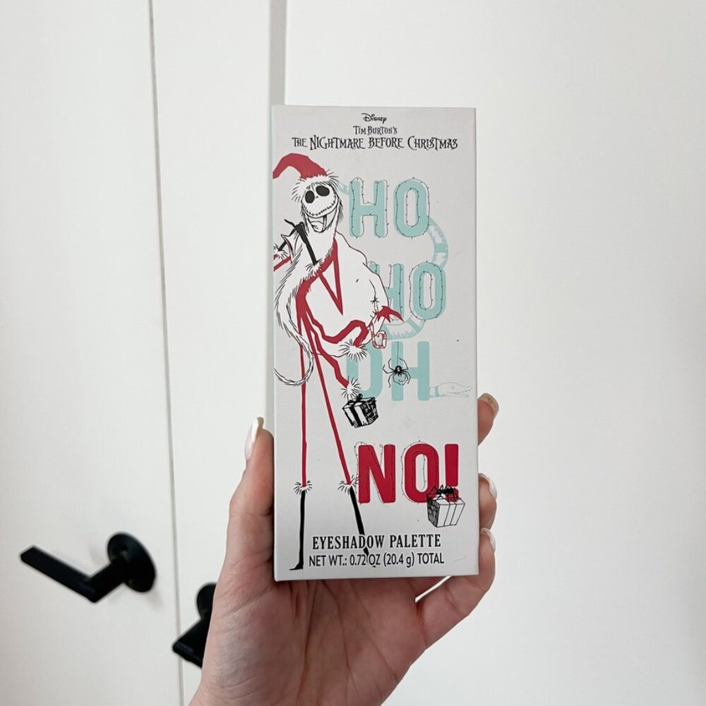 NEW Disney's The Nightmare Before Christmas Ho Ho Oh No Eyeshadow Palette
